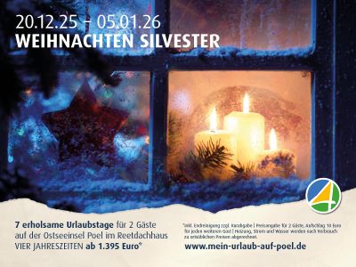 Besinnliche und erholsame Feiertage auf der Insel