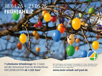 Ostern am Ostseestrand