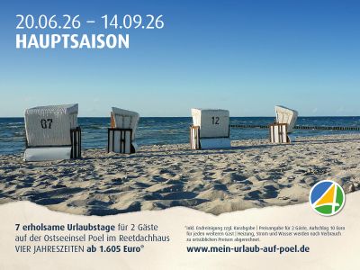 Geniessen Sie das Strandleben in der Hauptsaison