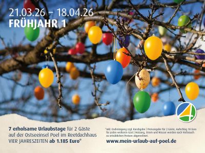 Ostern am Ostseestrand